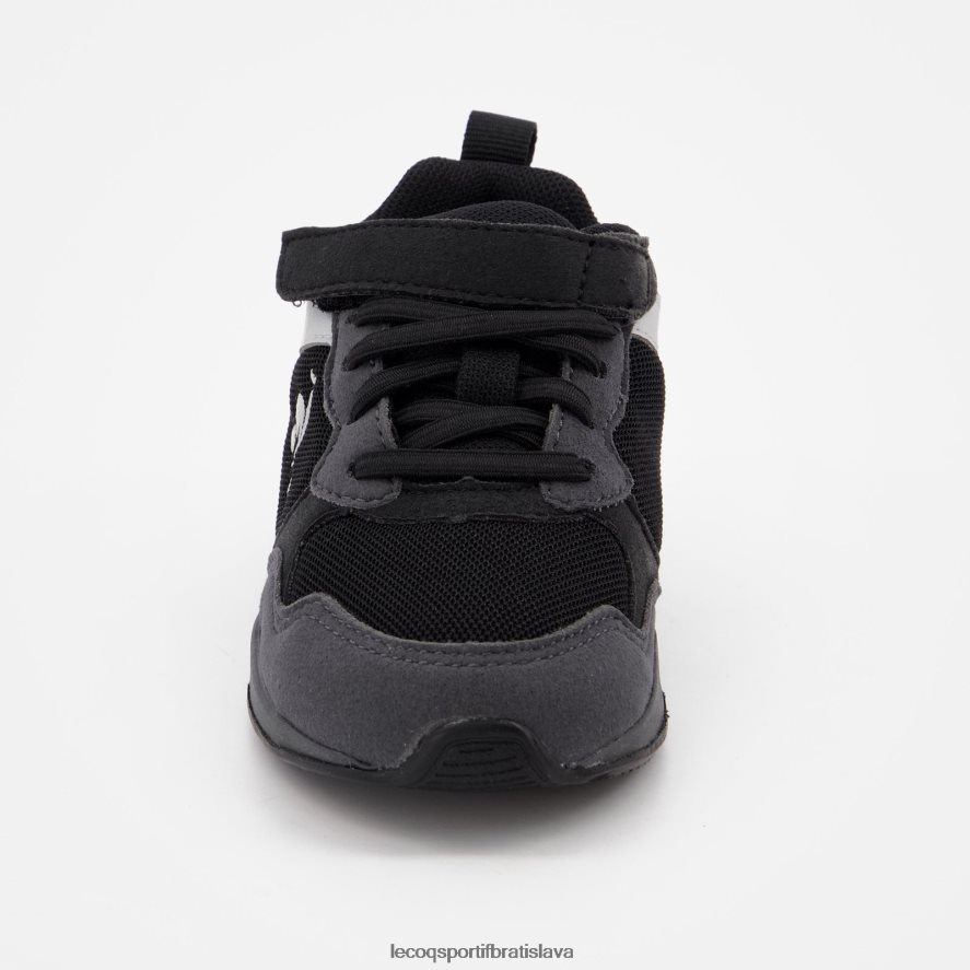 Le Coq Sportif topánky topánočky r500 baby športové čierne deti BF4DLN416