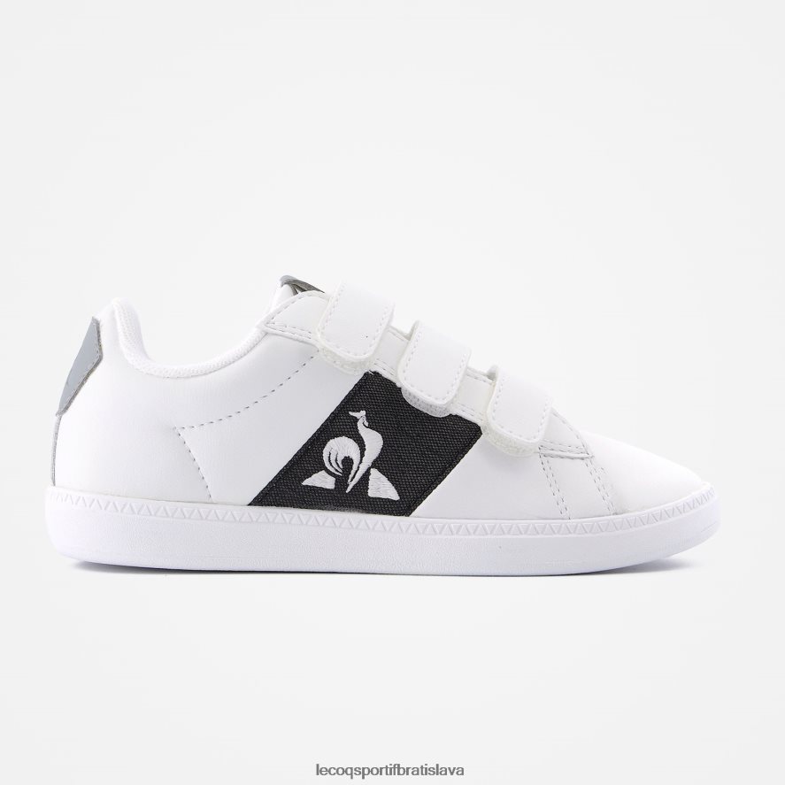Le Coq Sportif topánky topánka courtclassic 2 tóny biela deti BF4DLN686