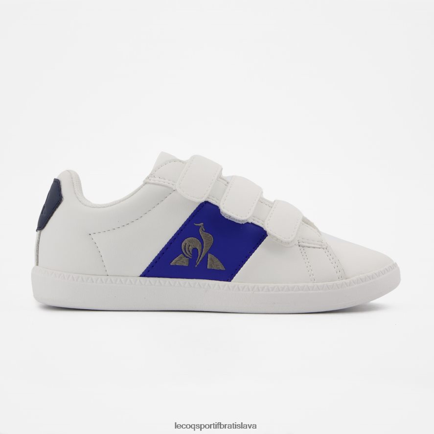 Le Coq Sportif topánky topánkový kurtklasická biela deti BF4DLN420