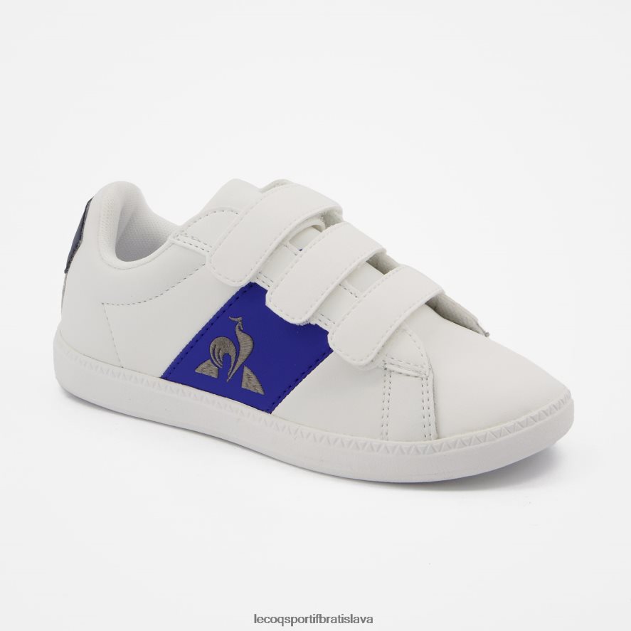 Le Coq Sportif topánky topánkový kurtklasická biela deti BF4DLN420