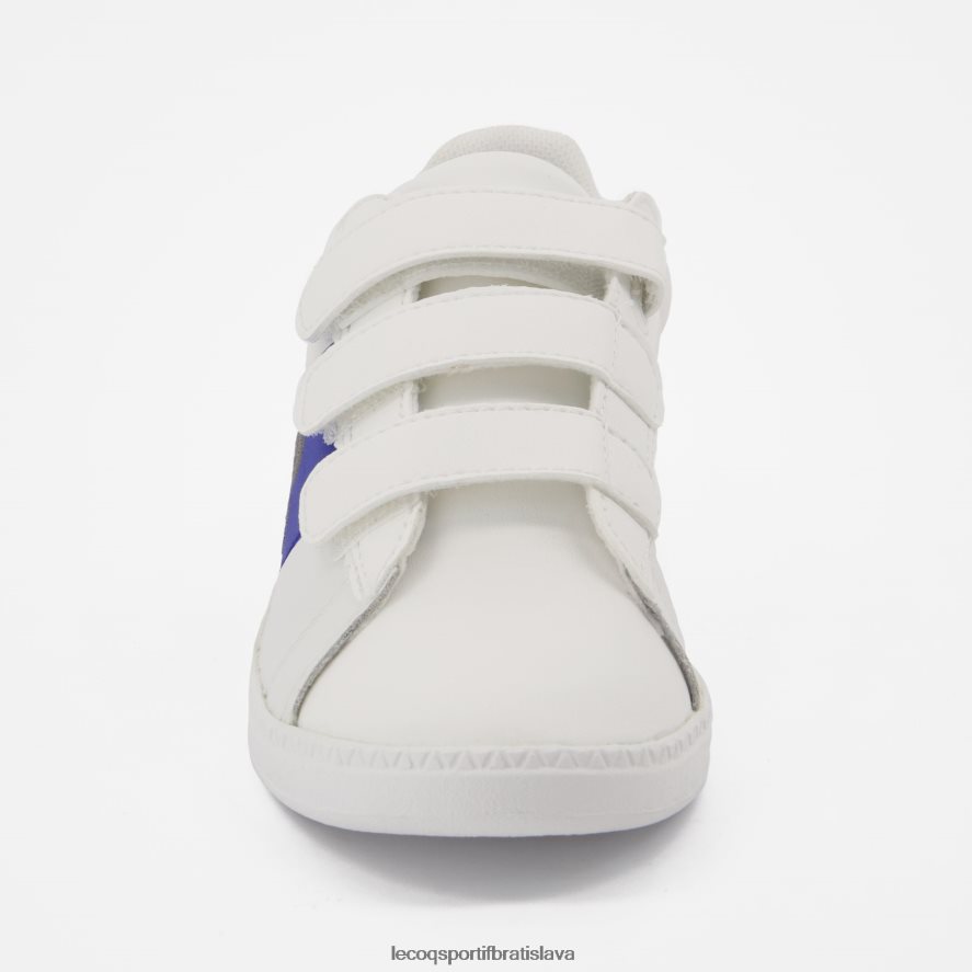 Le Coq Sportif topánky topánkový kurtklasická biela deti BF4DLN420