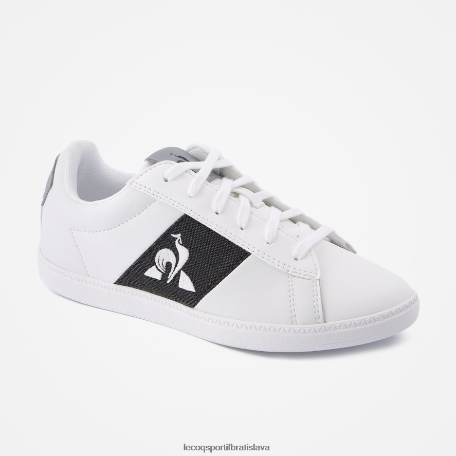 Le Coq Sportif topánky topánka courtclassic junior 2 tóny biela deti BF4DLN687