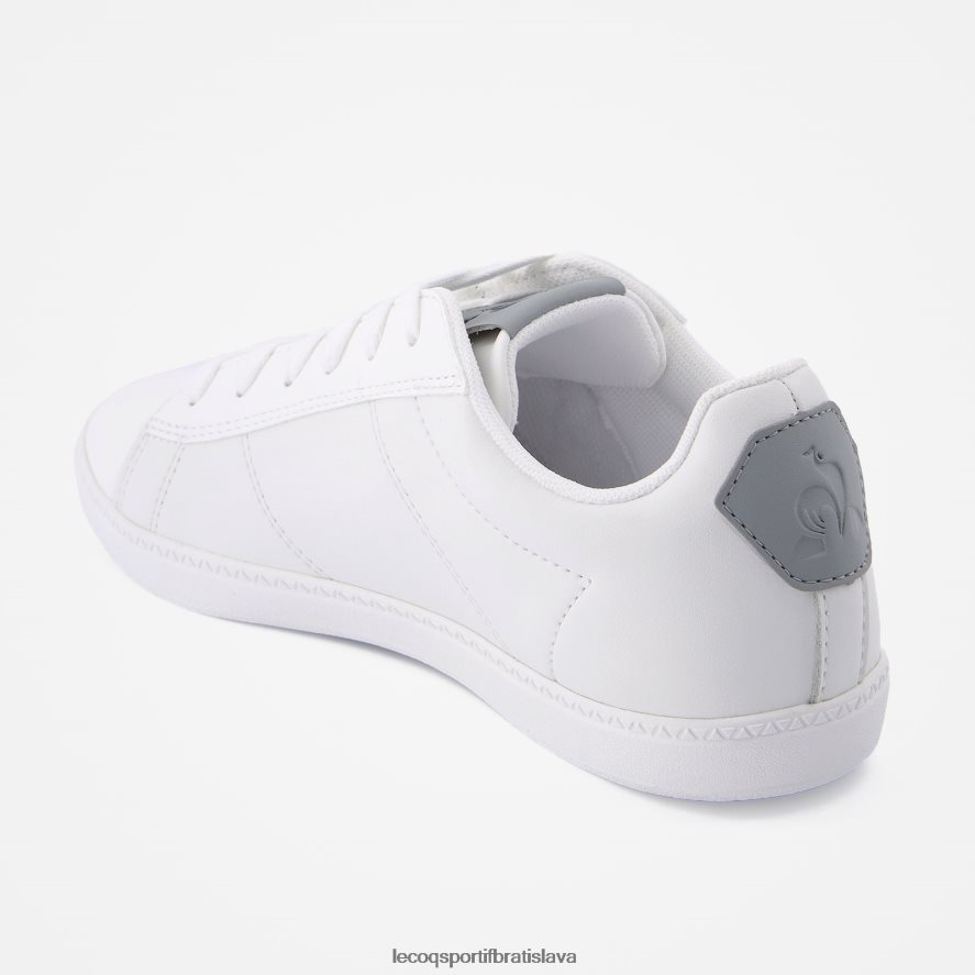 Le Coq Sportif topánky topánka courtclassic junior 2 tóny biela deti BF4DLN687