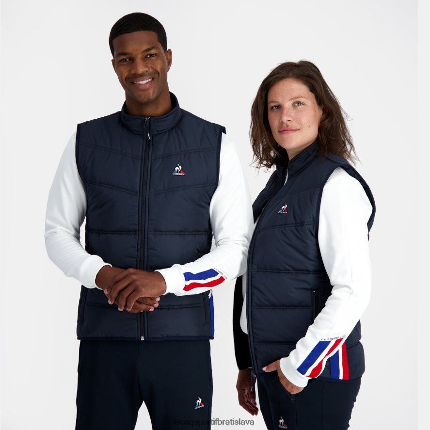 Le Coq Sportif oblečenie unisex bunda bez rukávov modrá muži BF4DLN118