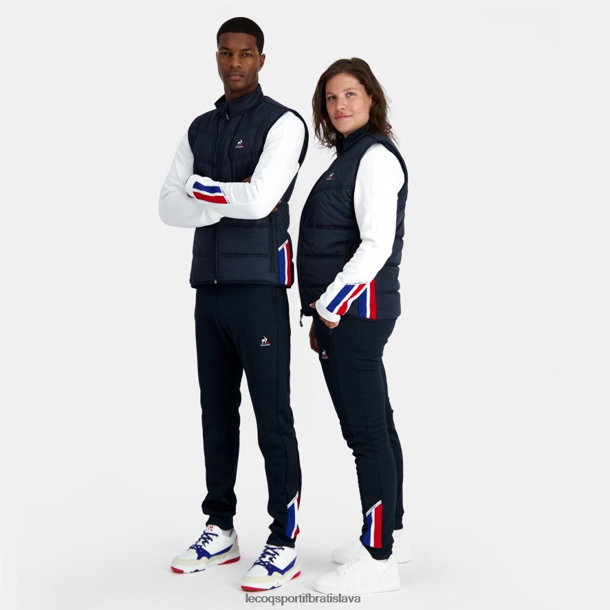 Le Coq Sportif oblečenie unisex bunda bez rukávov modrá muži BF4DLN118