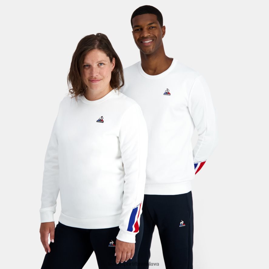 Le Coq Sportif oblečenie mikina biela muži BF4DLN1