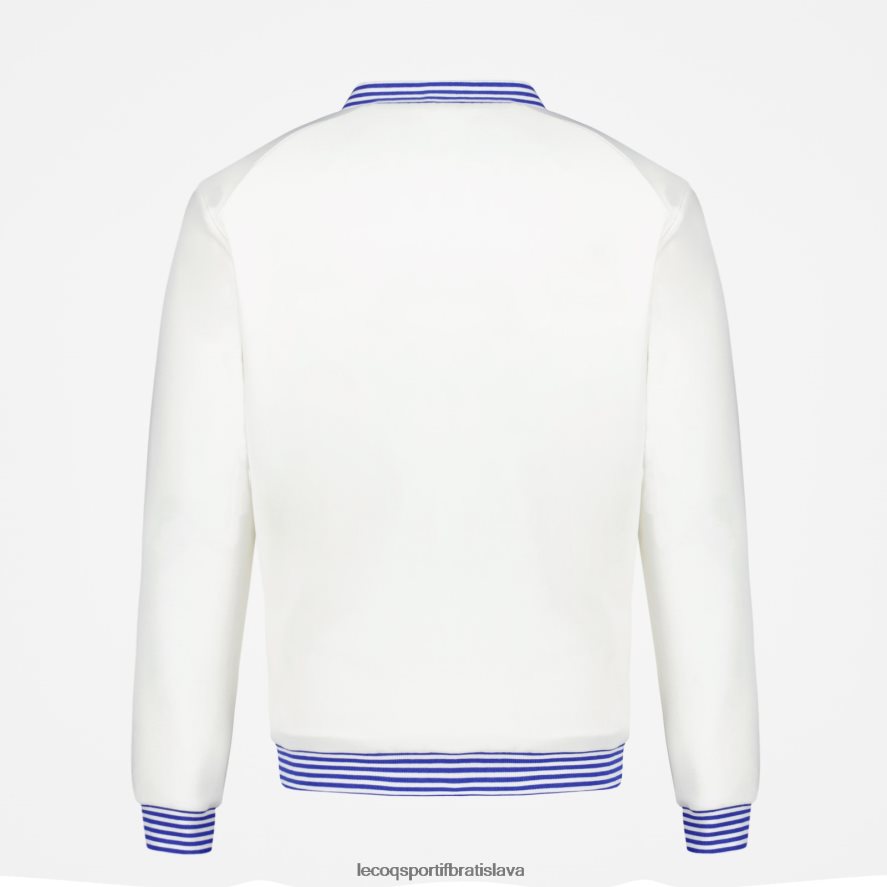 Le Coq Sportif oblečenie mikina na zips biela muži BF4DLN472