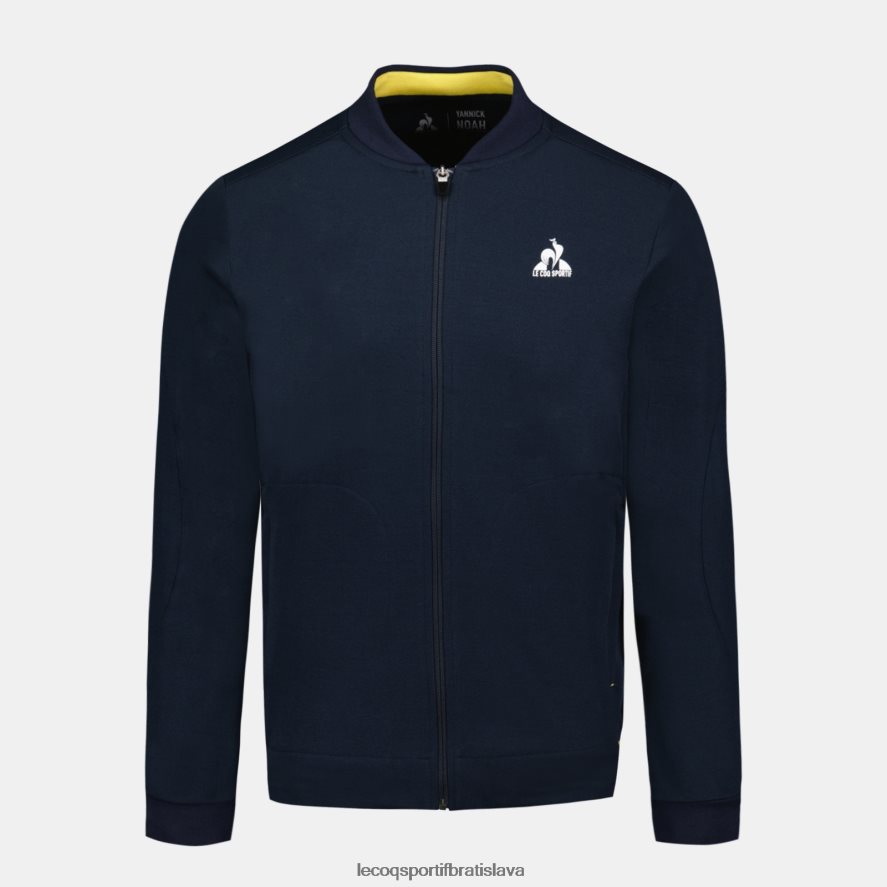 Le Coq Sportif oblečenie mikina na zips modrá muži BF4DLN19