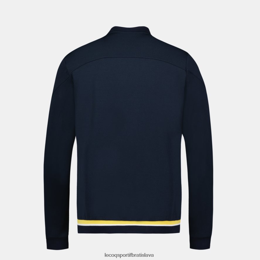 Le Coq Sportif oblečenie mikina na zips modrá muži BF4DLN19