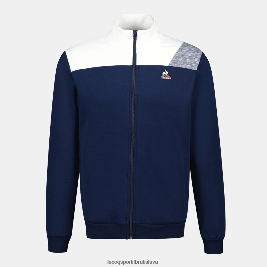 Le Coq Sportif oblečenie mikina na zips modrá muži BF4DLN23