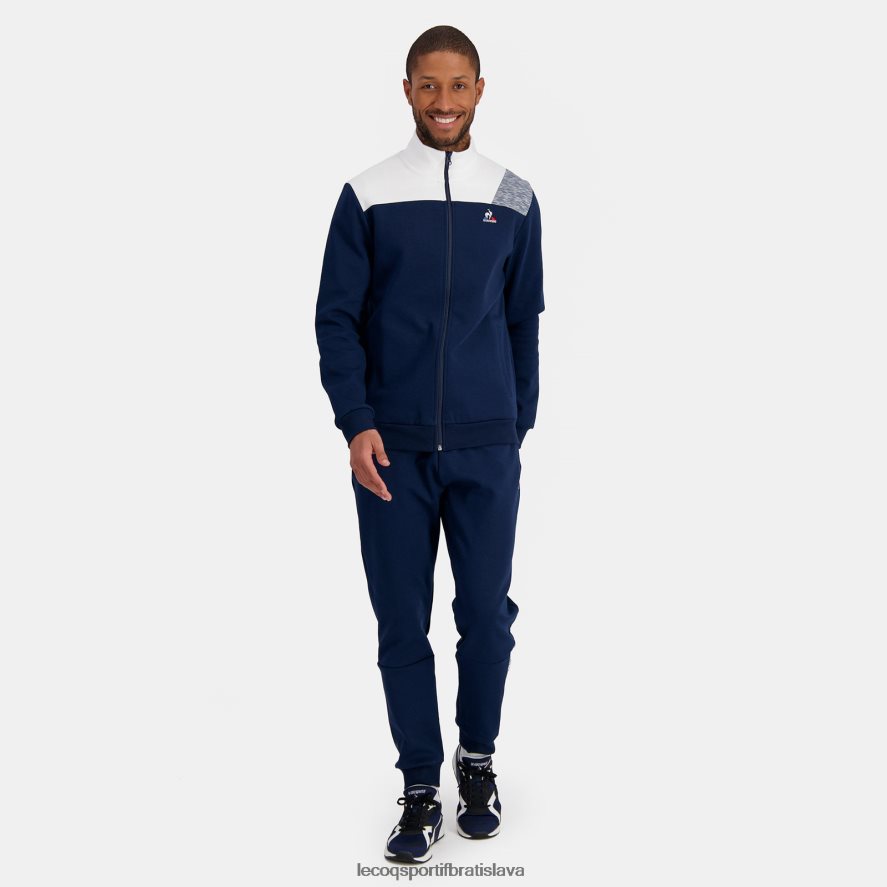 Le Coq Sportif oblečenie mikina na zips modrá muži BF4DLN23