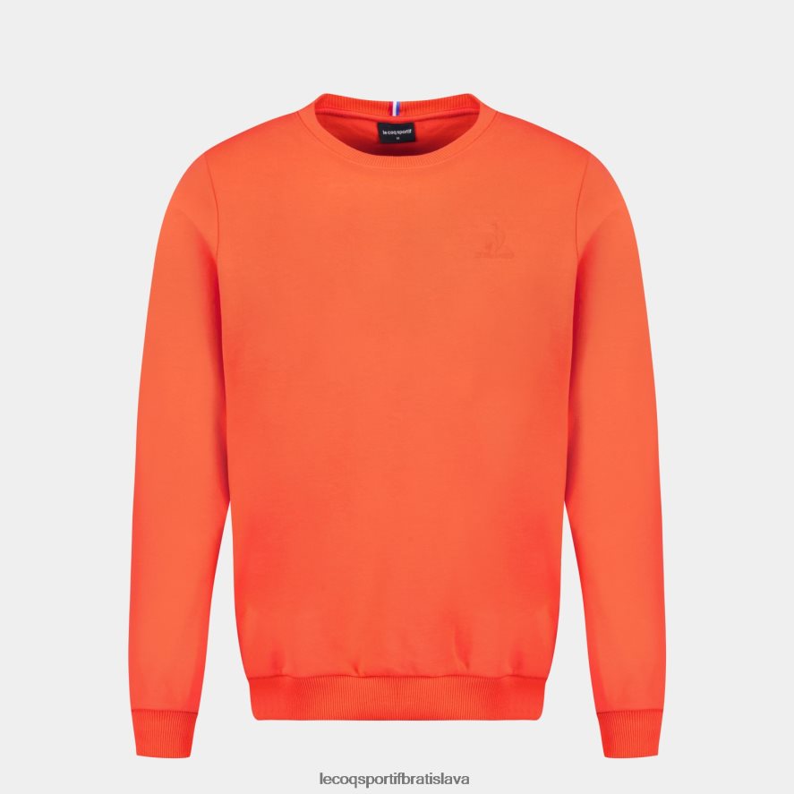 Le Coq Sportif oblečenie mikina oranžová muži BF4DLN14