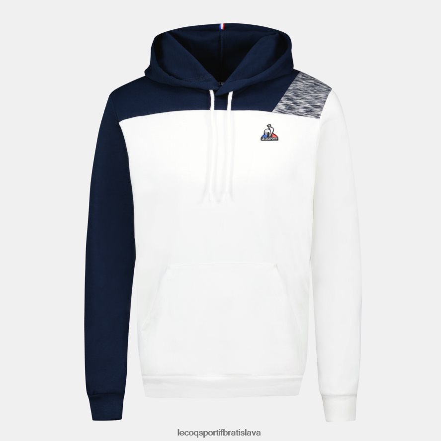 Le Coq Sportif oblečenie mikina s kapucňou biela muži BF4DLN20