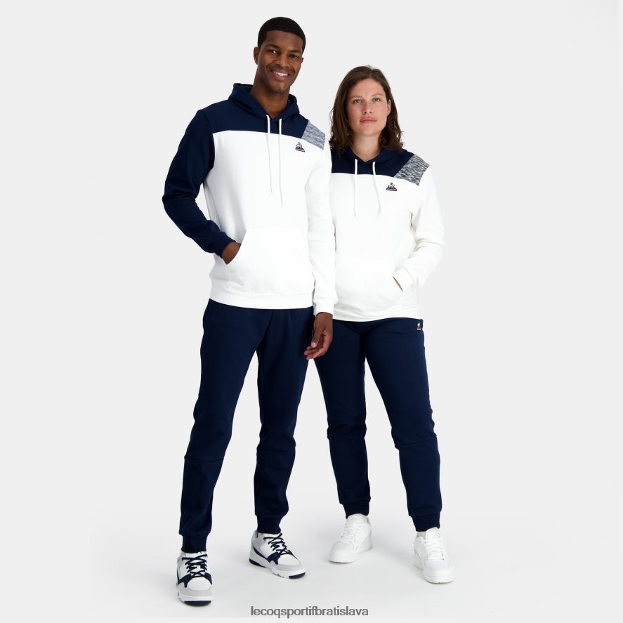 Le Coq Sportif oblečenie mikina s kapucňou biela muži BF4DLN20
