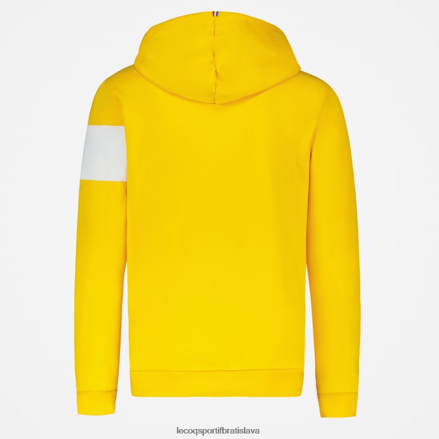 Le Coq Sportif oblečenie mikina s kapucňou žltá muži BF4DLN438