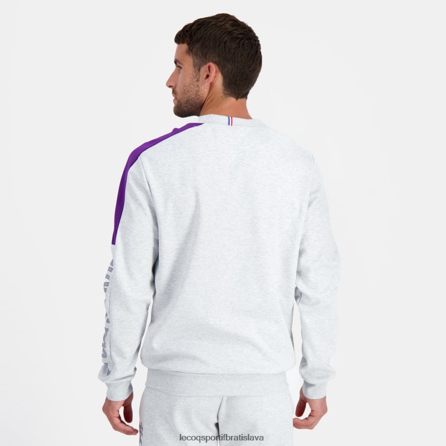 Le Coq Sportif oblečenie mikina sivá muži BF4DLN443