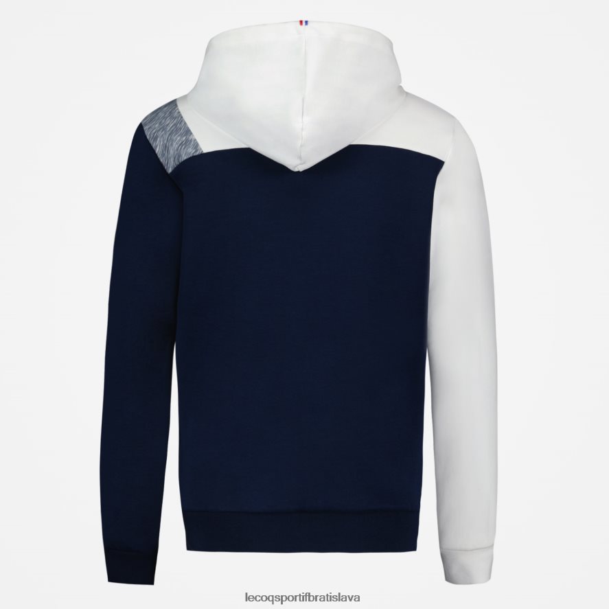 Le Coq Sportif oblečenie modrá mikina s kapucňou a zipsom muži BF4DLN22