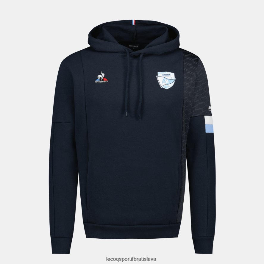 Le Coq Sportif oblečenie modrá mikina s kapucňou muži BF4DLN29