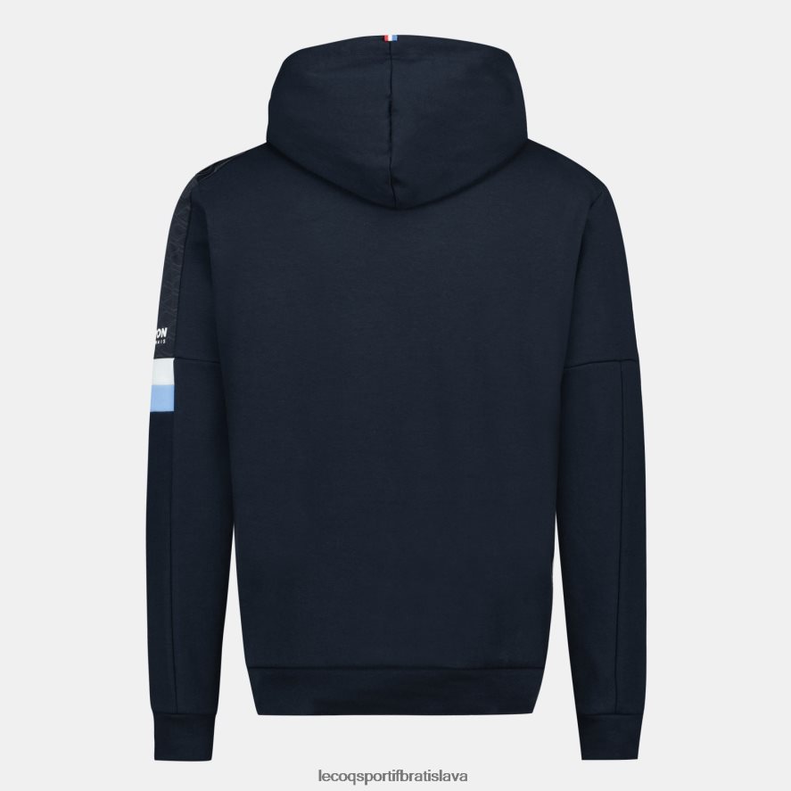 Le Coq Sportif oblečenie modrá mikina s kapucňou muži BF4DLN29