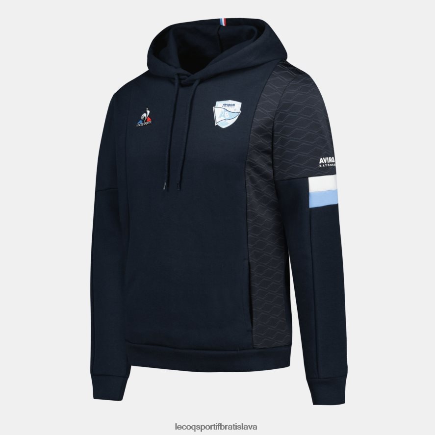 Le Coq Sportif oblečenie modrá mikina s kapucňou muži BF4DLN29