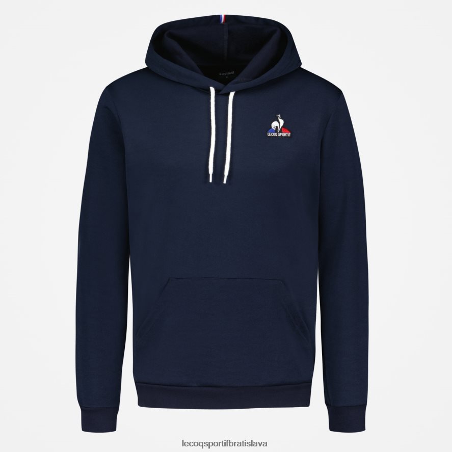 Le Coq Sportif oblečenie modrá mikina s kapucňou muži BF4DLN4
