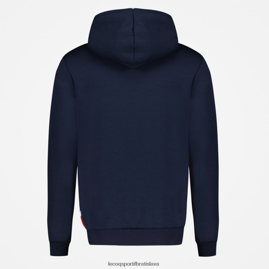 Le Coq Sportif oblečenie modrá mikina s kapucňou muži BF4DLN4