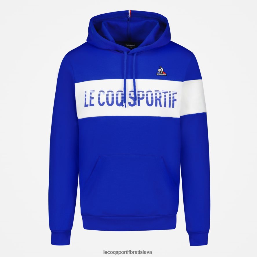 Le Coq Sportif oblečenie modrá mikina s kapucňou muži BF4DLN6