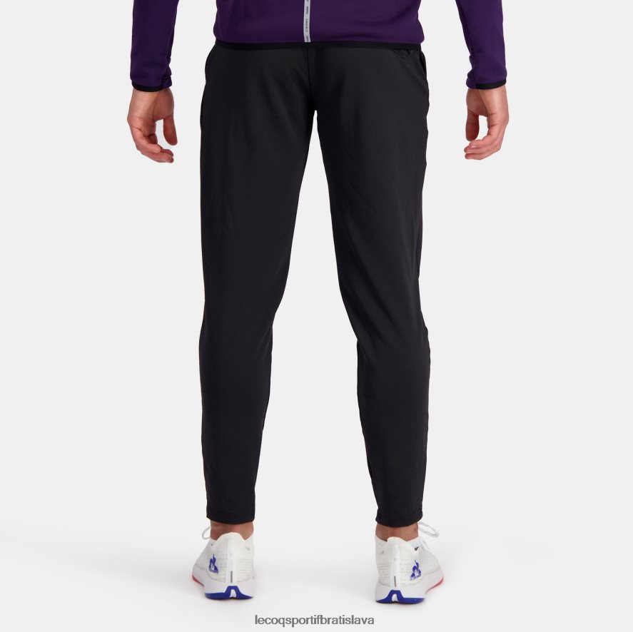 Le Coq Sportif oblečenie módne nohavice čierne muži BF4DLN82