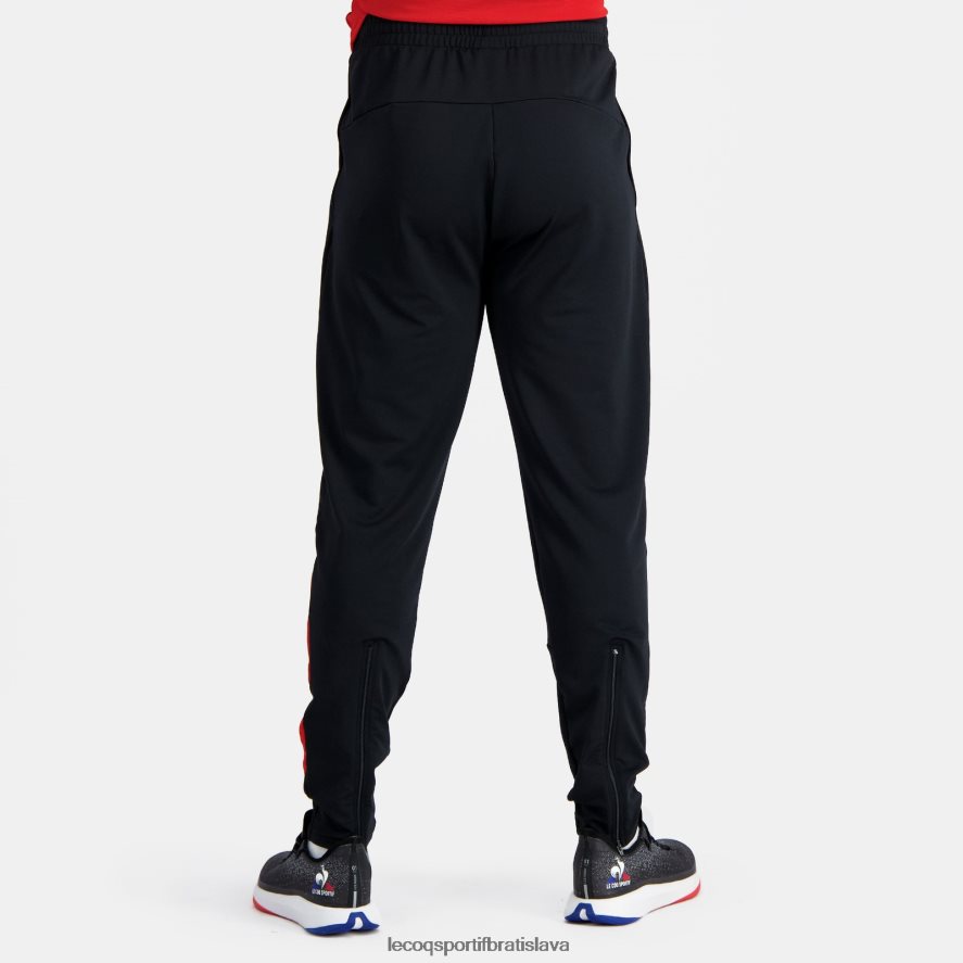 Le Coq Sportif oblečenie módne nohavice čierne muži BF4DLN86
