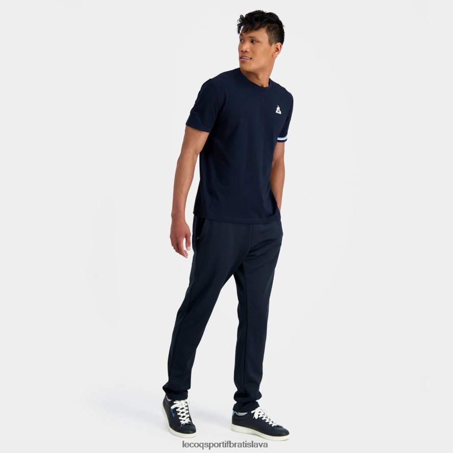 Le Coq Sportif oblečenie módne nohavice modré muži BF4DLN88