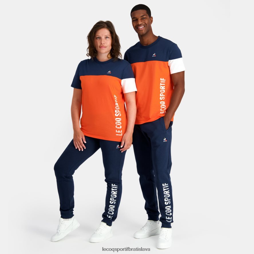Le Coq Sportif oblečenie módne nohavice modré muži BF4DLN91