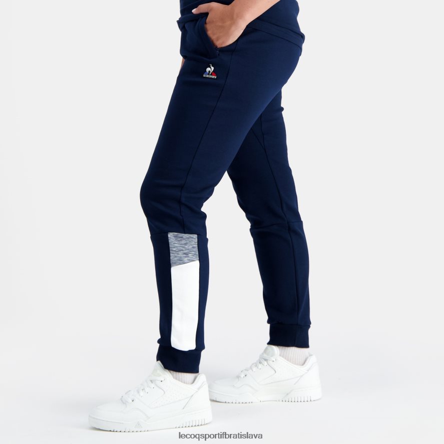 Le Coq Sportif oblečenie módne nohavice modré muži BF4DLN93