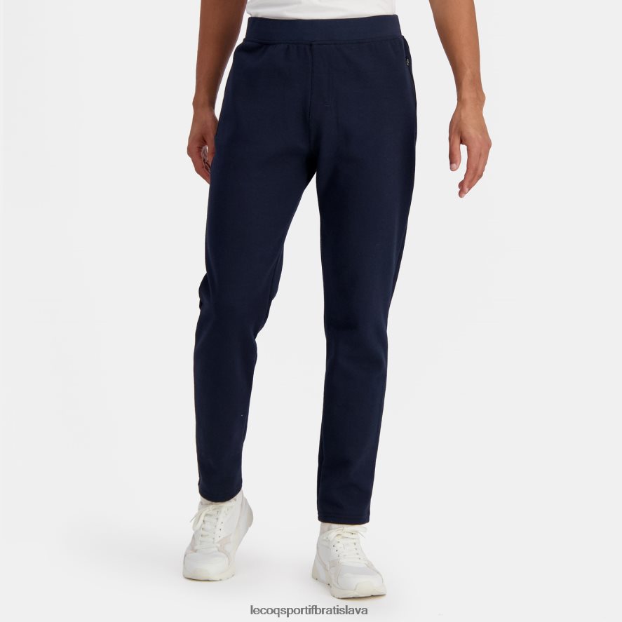 Le Coq Sportif oblečenie módne nohavice modré muži BF4DLN99