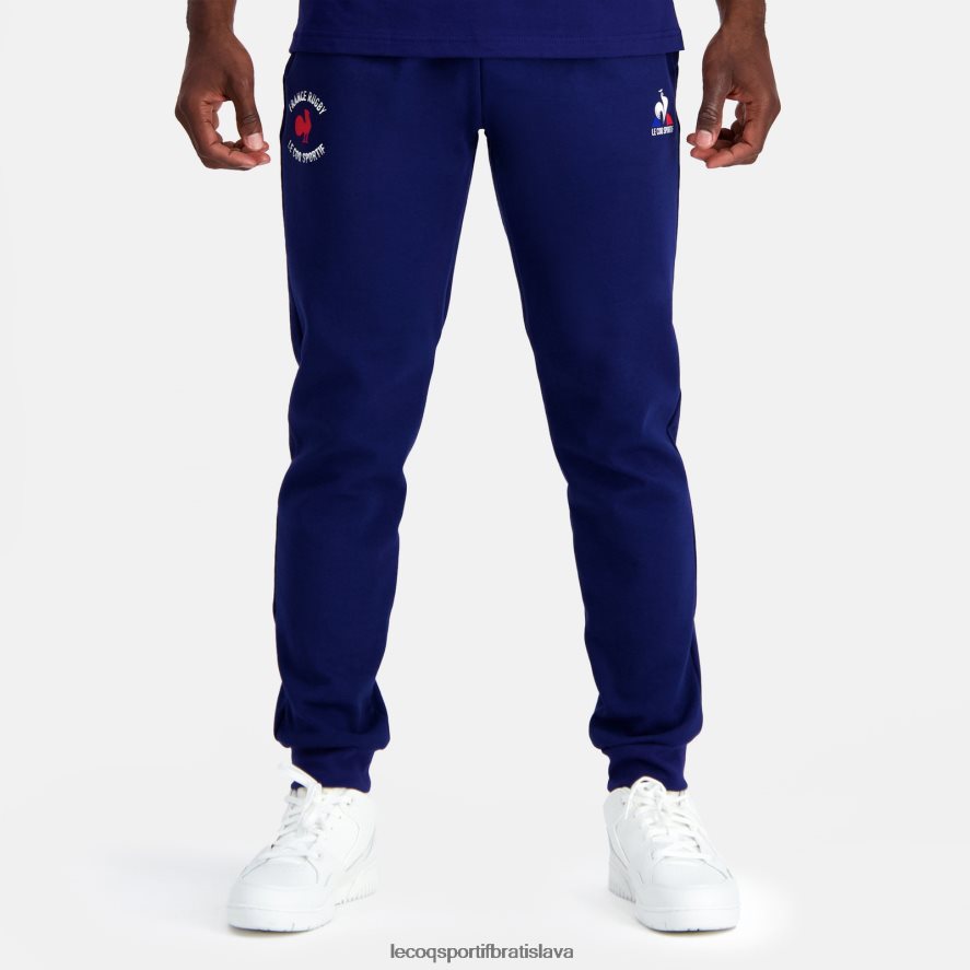Le Coq Sportif oblečenie nohavice - france rugby blue muži BF4DLN87
