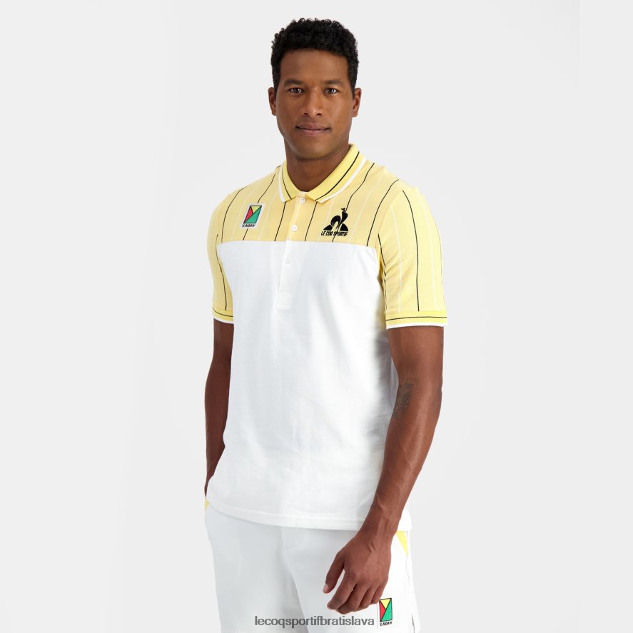 Le Coq Sportif oblečenie app-iné biele muži BF4DLN125
