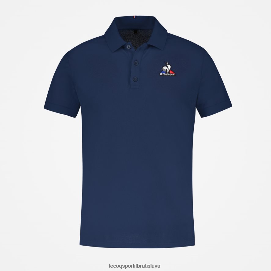 Le Coq Sportif oblečenie polo modré muži BF4DLN123