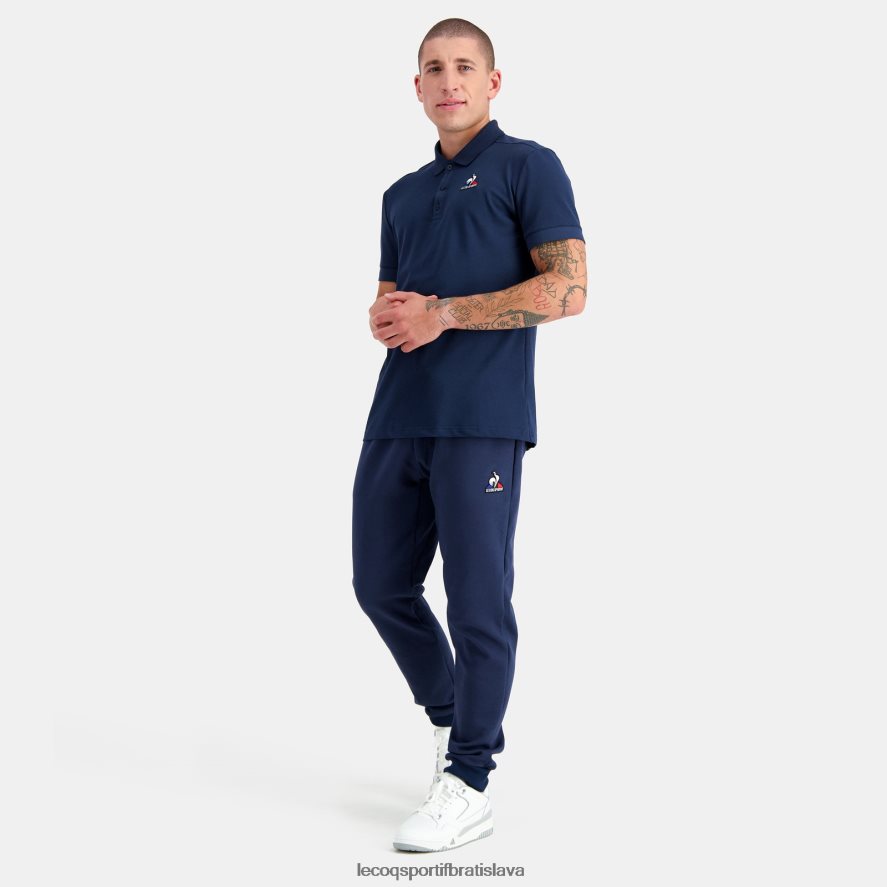 Le Coq Sportif oblečenie polo modré muži BF4DLN123