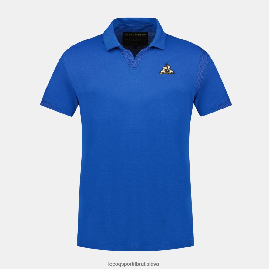 Le Coq Sportif oblečenie polo modré muži BF4DLN131