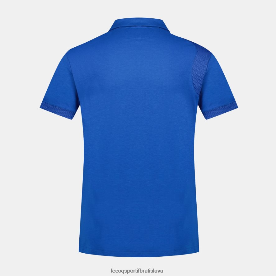 Le Coq Sportif oblečenie polo modré muži BF4DLN131