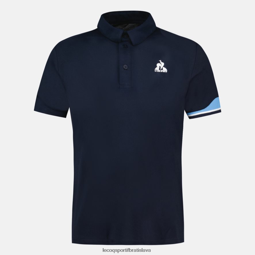 Le Coq Sportif oblečenie polo modré muži BF4DLN132