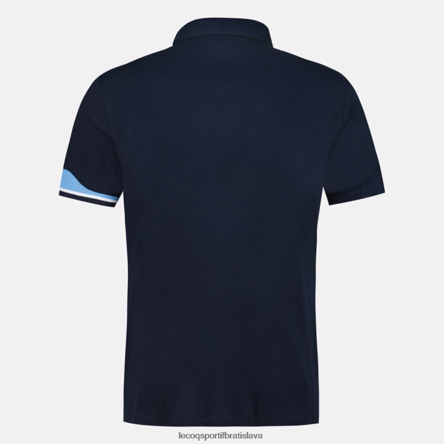 Le Coq Sportif oblečenie polo modré muži BF4DLN132