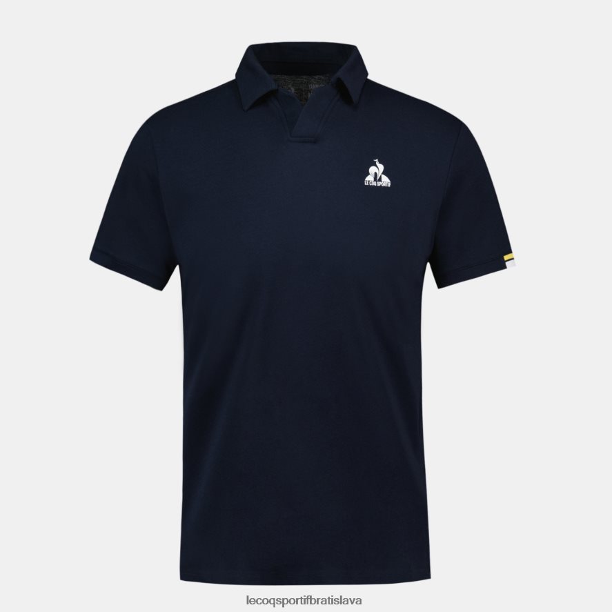 Le Coq Sportif oblečenie polo modré muži BF4DLN133