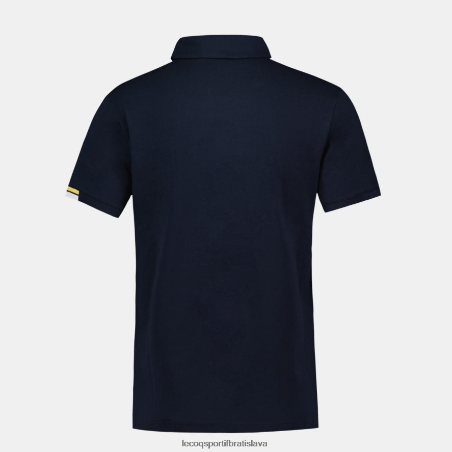 Le Coq Sportif oblečenie polo modré muži BF4DLN133