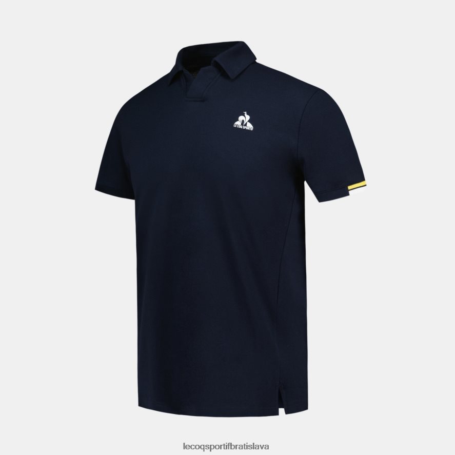 Le Coq Sportif oblečenie polo modré muži BF4DLN133