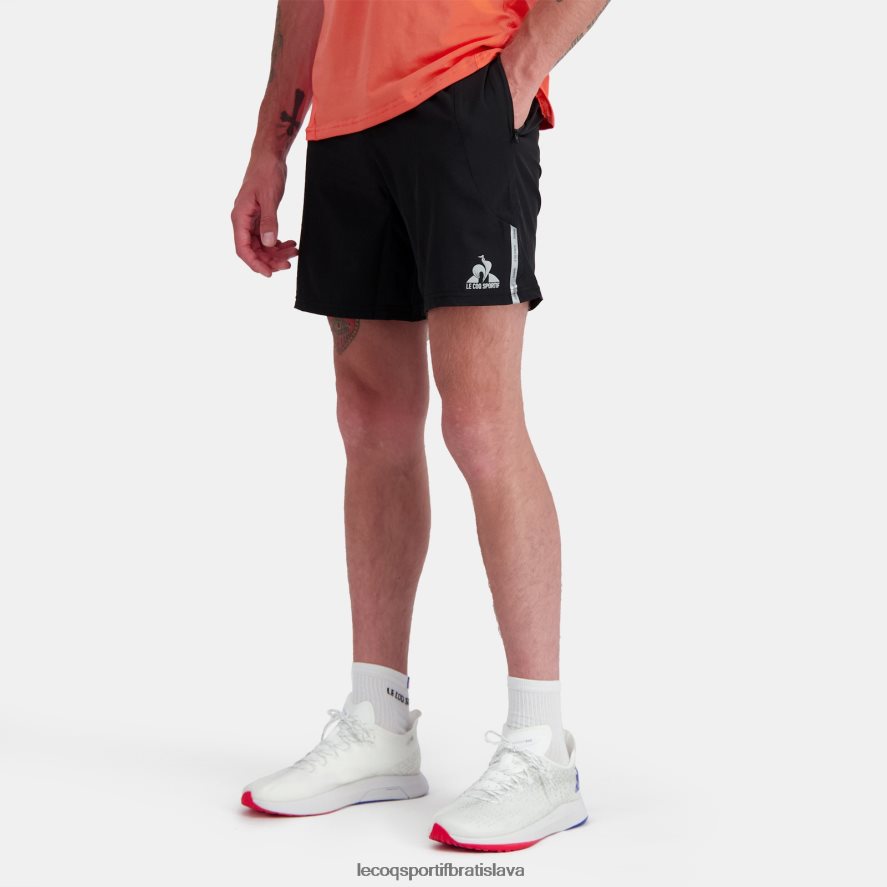 Le Coq Sportif oblečenie šortky čierne muži BF4DLN237