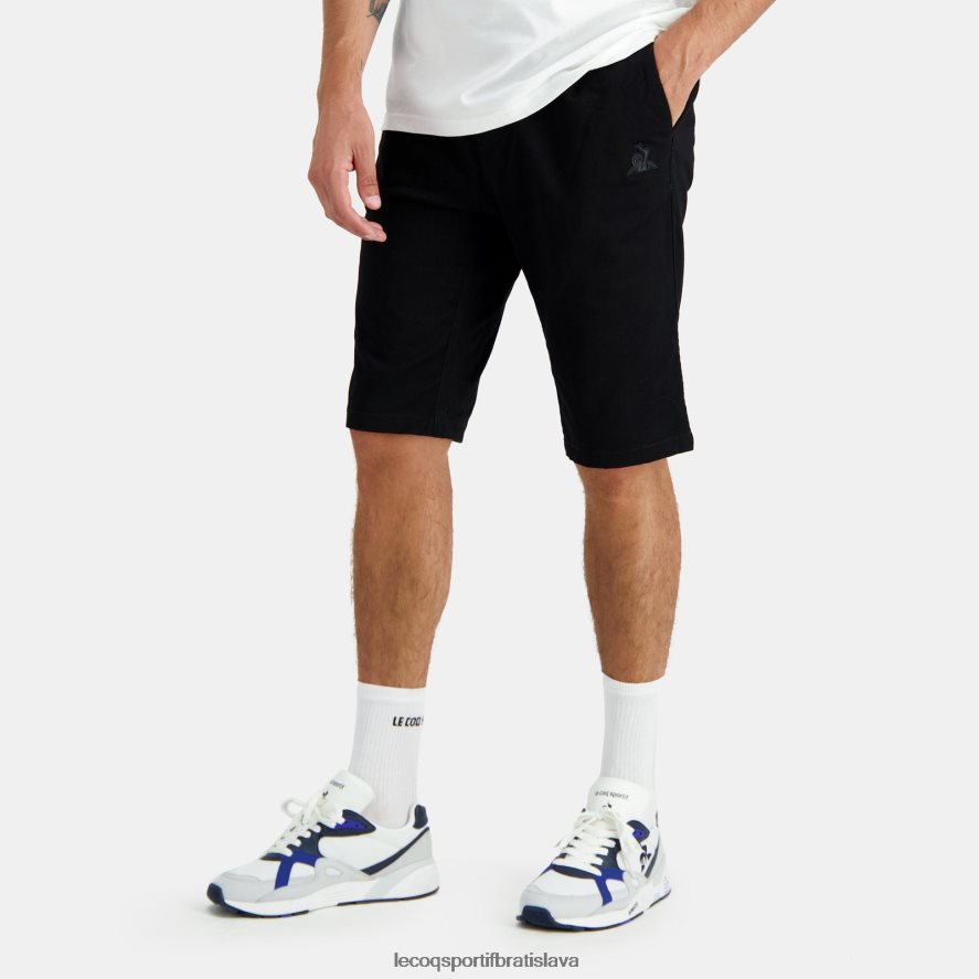 Le Coq Sportif oblečenie šortky čierne muži BF4DLN243