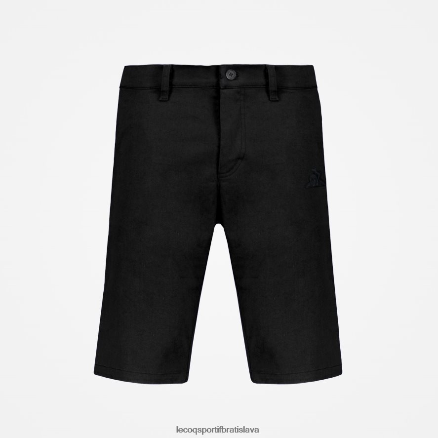 Le Coq Sportif oblečenie šortky čierne muži BF4DLN243