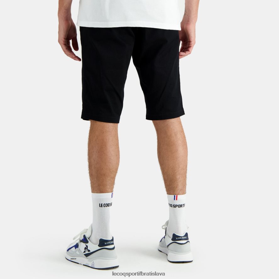 Le Coq Sportif oblečenie šortky čierne muži BF4DLN243