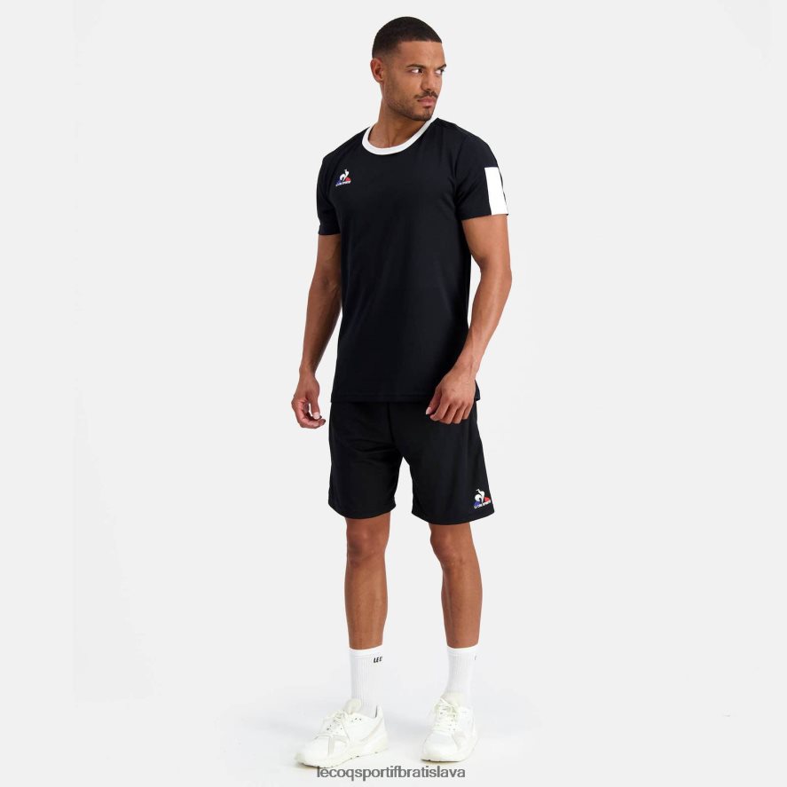 Le Coq Sportif oblečenie šortky čierne muži BF4DLN245
