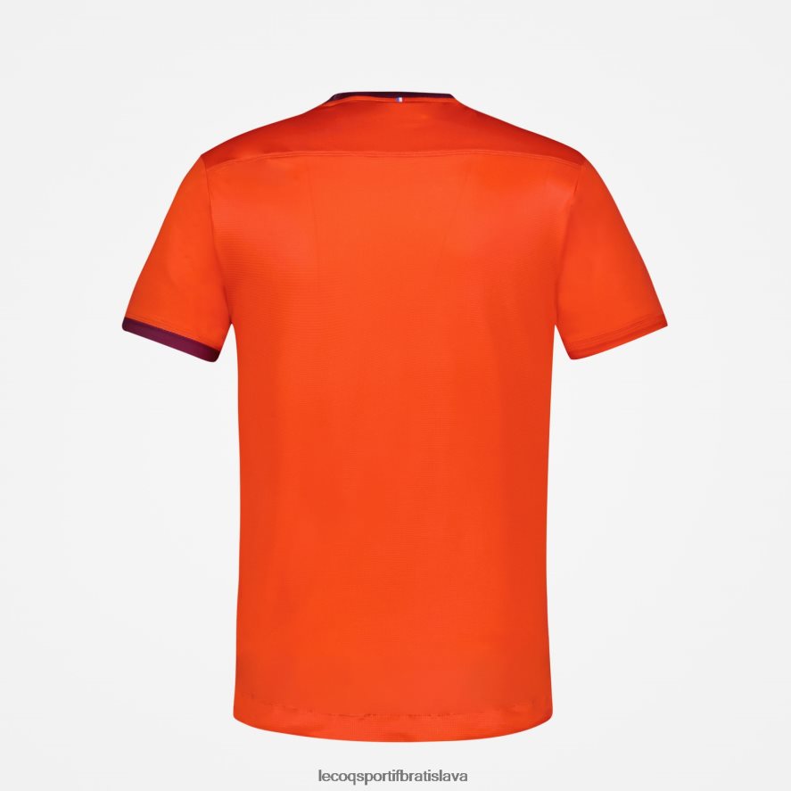 Le Coq Sportif oblečenie džersejová oranžová muži BF4DLN479